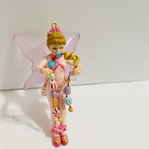 Carlton Heirloom Ornament Sugarplum Sweetheart 1st In Series 1999 Vintage Fairy - Picture 3 of 10